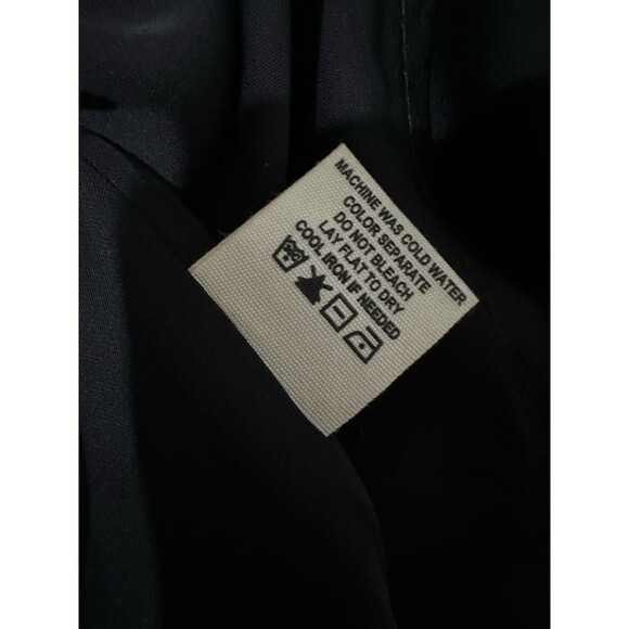 Altar’d State Womens Size M Black Slip Dress Scalloped Front Adjustable Straps - Picture 11 of 11